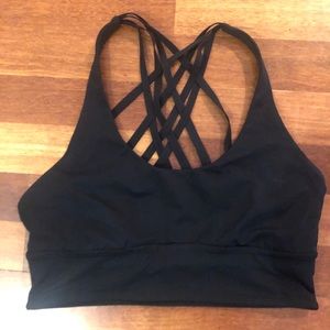 lululemon free to be moved sports bra, size 10